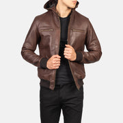 
Bouncer Biz Blouson Bombardier en Cuir pour Homme – alternate product view 4