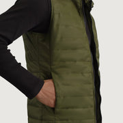
Vue intérieure Showing Quilted Viscose Lining & Deux poches intérieures fonctionnelles