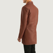 Classmith Manteau en Cuir pour Homme – Vue produit alternative 5