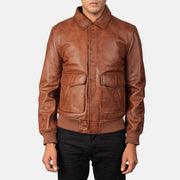 
Coffmen Blouson Bombardier en Cuir pour Homme – alternate product view 4