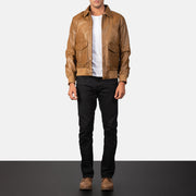
Coffmen Blouson Bombardier en Cuir pour Homme – alternate product view 4