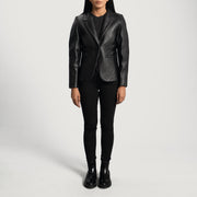 Authentic Sheepskin Leather with Aniline Finish Grain Texture &amp; Heavy-Duty Seam Stitching Detail