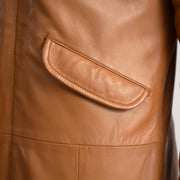 Delvin Veste en Cuir pour Homme – Vue produit alternative 6