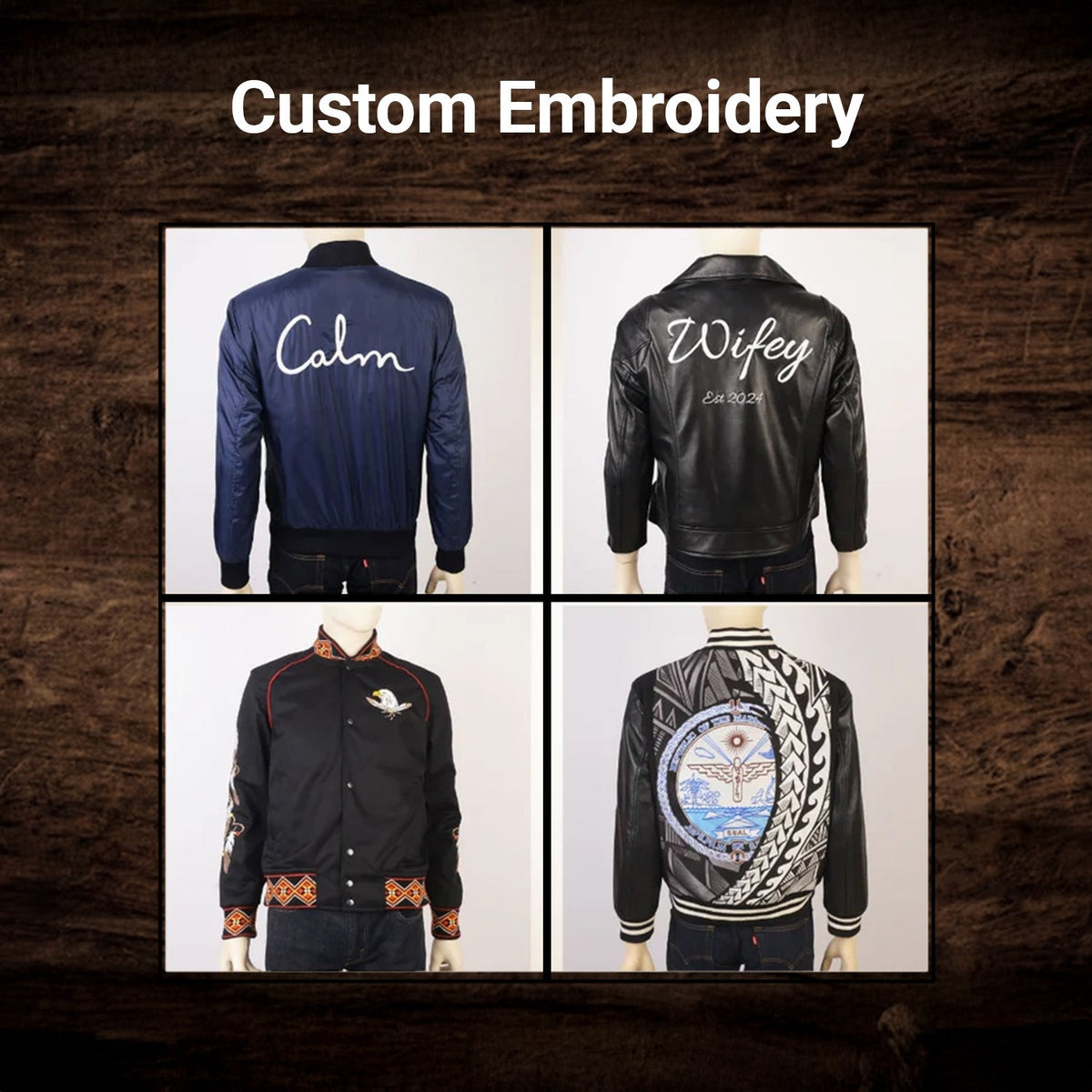 
Design Your Own Veste en Cuir pour Femme – alternate product view 10