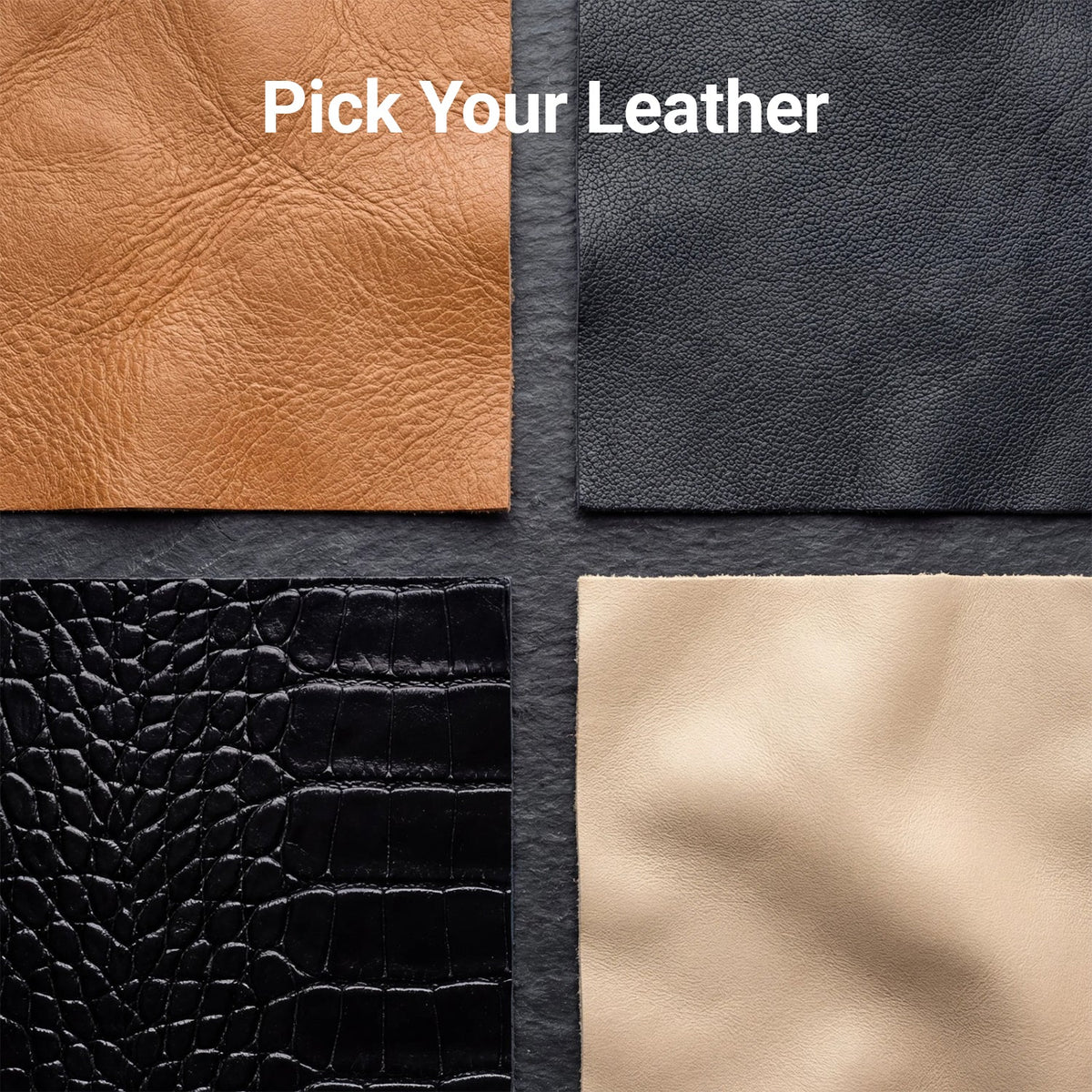 
Vue détaillée of Classic Collar & Heavy-Duty Zipper Hardware on Design Your Custom Leather Jacket | Free Shipping & Alteration