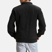 Authentic Goatskin Suede with Suede Finish Grain Texture &amp; Heavy-Duty Seam Stitching Detail