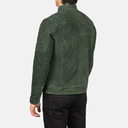 Fernando Matelassé Veste Motard en Cuir pour Homme – Vue produit alternative 5