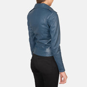 Flashback Veste Motard en Cuir pour Femme – Vue produit alternative 5