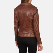 Flashback Veste Motard en Cuir pour Femme – Vue produit alternative 5