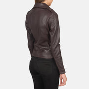 Flashback Veste Motard en Cuir pour Femme – Vue produit alternative 5
