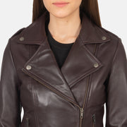 Flashback Veste Motard en Cuir pour Femme – Vue produit alternative 6