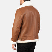 
Francis B-3 Noir Blouson Bombardier en Cuir pour Homme – alternate product view 5