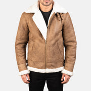 
Francis B-3 Noir Blouson Bombardier en Cuir pour Homme – alternate product view 1