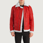 
Francis B-3 Noir Blouson Bombardier en Cuir pour Homme – alternate product view 1
