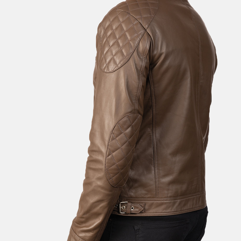 Vue intérieure Showing Quilted Polyester Lining &amp; Deux poches intérieures