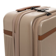 
Tailored Rib Cuffs & Hem Craftsmanship Construction Detail on Hand Luggage Suitcase Front Pocket Zuna pour Femme pour Femme