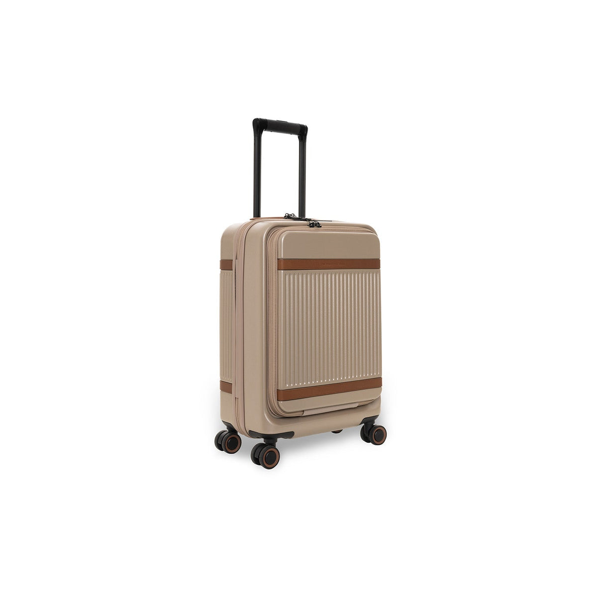 
Hand Luggage Suitcase Front Pocket Zuna pour Femme pour Femme en cuir pleine fleur véritable 100% - Vue de face & silhouette ajustée | Acheter en ligne