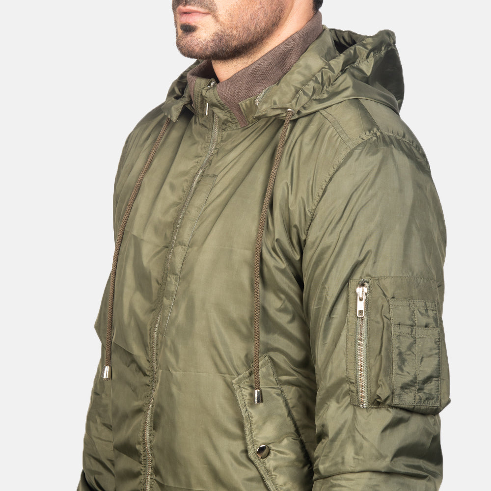
Vue intérieure Showing Quilted Viscose Lining & Deux poches intérieures fonctionnelles
