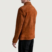 Inferno Leather Brown Jacket – Vue produit alternative 6