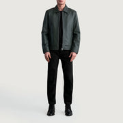 Inferno Leather Brown Jacket – Vue produit alternative 4