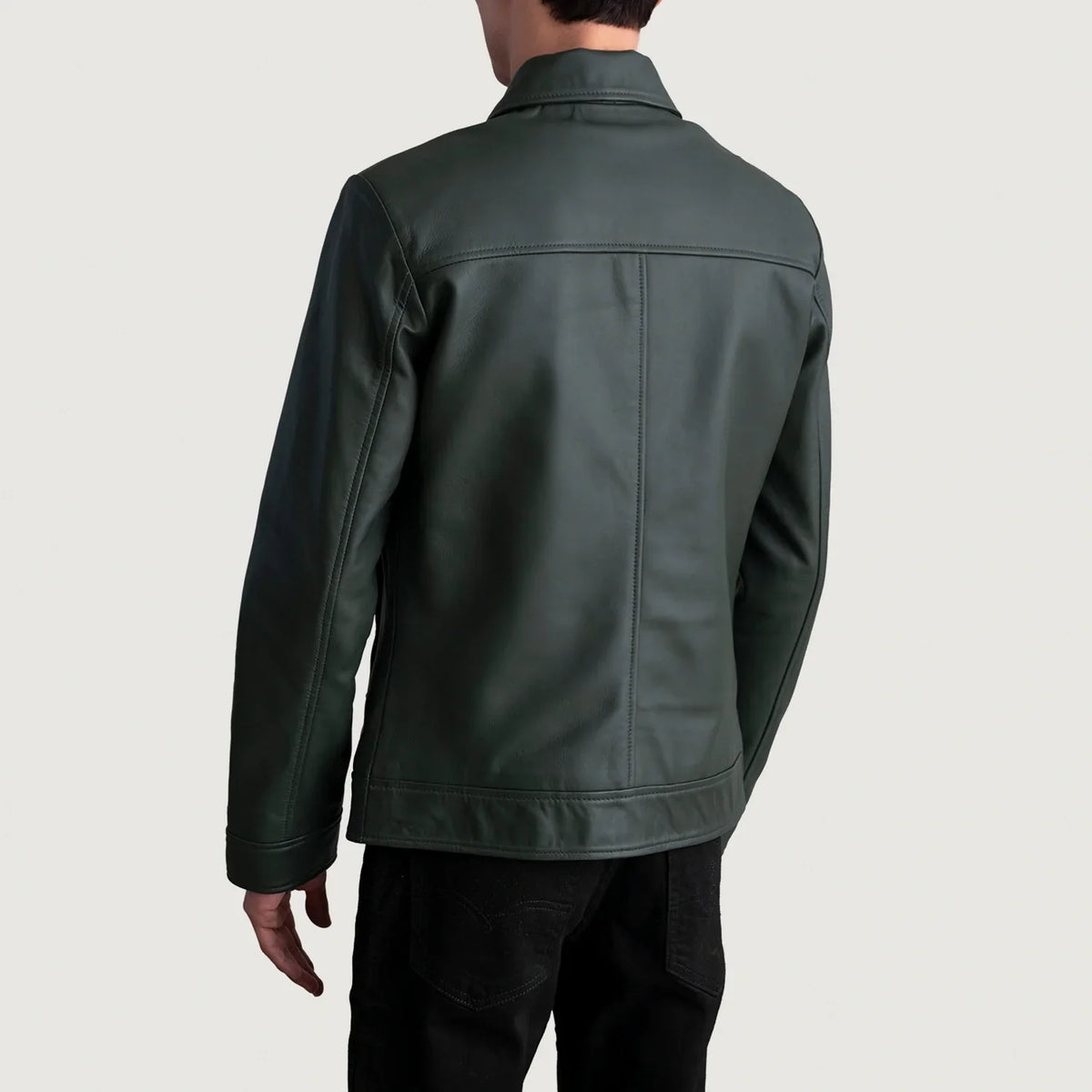 Inferno Leather Brown Jacket – Vue produit alternative 6