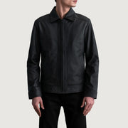 Inferno Leather Brown Jacket – Vue produit alternative 3