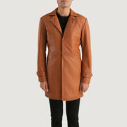 Infinity Manteau en Cuir pour Homme – Vue produit alternative 4