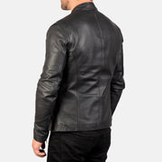 Authentic Sheepskin Leather with Aniline Finish Grain Texture &amp; Heavy-Duty Seam Stitching Detail