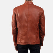 Ionic Veste Motard en Cuir pour Homme – Vue produit alternative 5