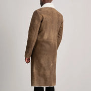 
Authentic Sheepskin Snuffed with Snuffed Finish Grain Texture & Heavy-Duty Seam Stitching Detail