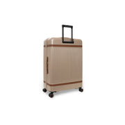 Tailored Rib Cuffs &amp; Hem Craftsmanship Construction Detail on Large Suitcase Zuna pour Femme