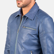 
Authentic Cowhide Leather avec grain de cuir pull-up patiné & surpiqûres renforcées haute résistance