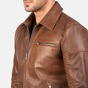 
Lavendard Veste Motard en Cuir pour Homme – alternate product view 5