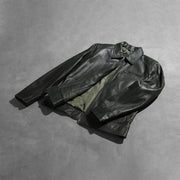 
Lavendard Veste Motard en Cuir pour Homme – alternate product view 7