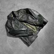 
Lavendard Veste Motard en Cuir pour Homme – alternate product view 8