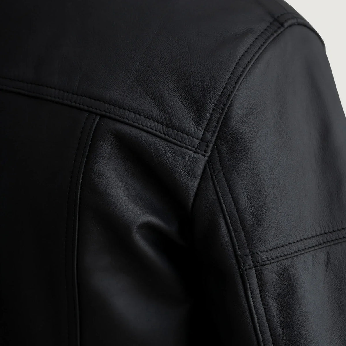 
Lavendard Veste Motard en Cuir pour Homme – alternate product view 5
