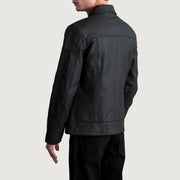 
Lavendard Veste Motard en Cuir pour Homme – alternate product view 6