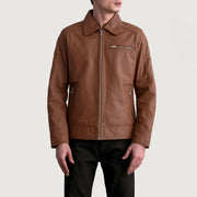 
Lavendard Veste Motard en Cuir pour Homme – alternate product view 3