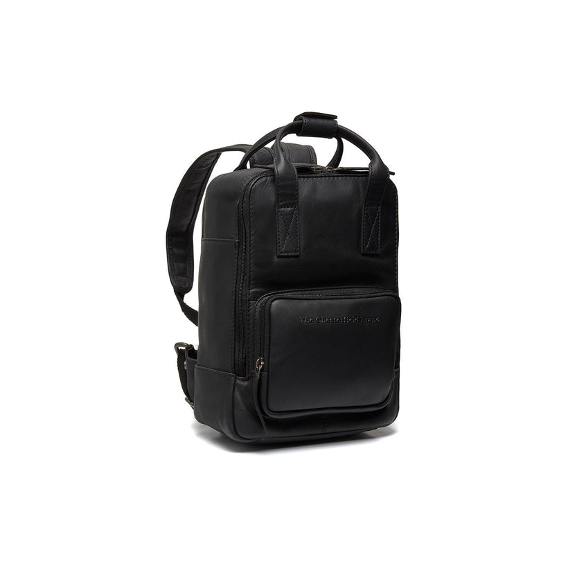 Bellary Full-Grain Leather Backpack in Classic 100% Full-Grain Leather - Full Exterior Front Profile View | Buy Online