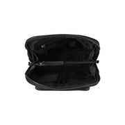 Solid Antique Brass Hardware &amp; Heavy-Duty Dual Zipper Detail on Floran Full-Grain Leather Backpack pour Femme
