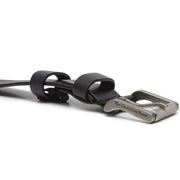 
Solid Antique Brass Hardware & Heavy-Duty Dual Zipper Detail on Aayden Cuir Pleine Fleur Belt pour Homme