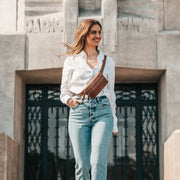 Toronto Cuir pleine fleur Belt Bag – Vue produit alternative 3