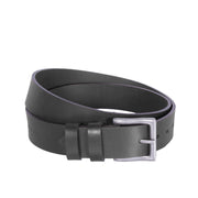 Brandon Full-Grain Ceinture en Cuir pour Homme in Classic 100% Full-Grain Leather - Full Exterior Front Profile View | Acheter en ligne