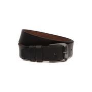 Copper Full-Grain Ceinture en Cuir pour Homme in Classic 100% Full-Grain Leather - Full Exterior Front Profile View | Acheter en ligne