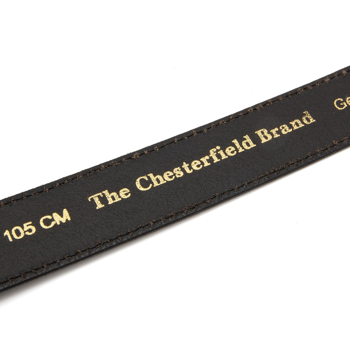 Camelaro Full-Grain Ceinture en Cuir pour Homme - Structured Side Profile Showing Gusset Depth &amp; Expansion Capacity