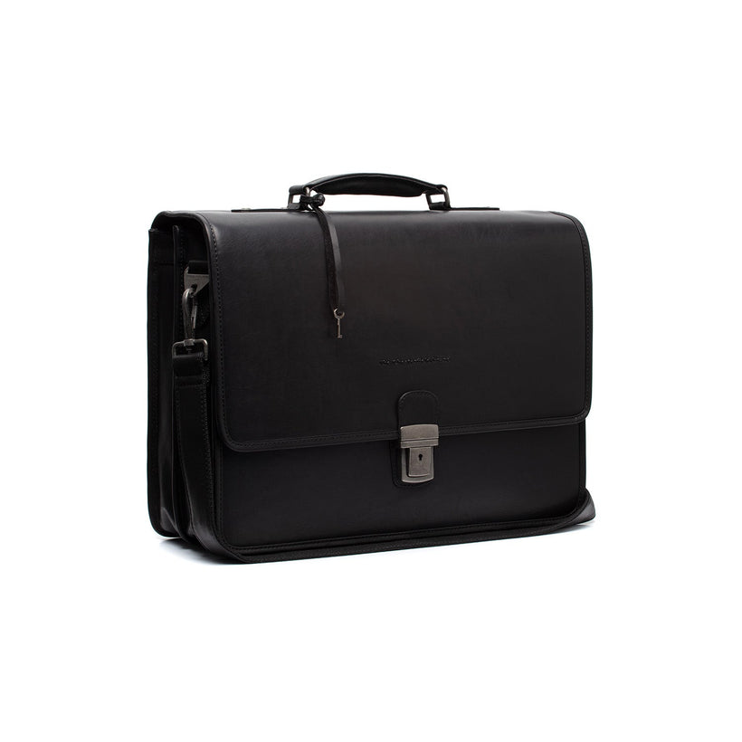 Glenwood Full-Grain Leather Briefcase pour Homme