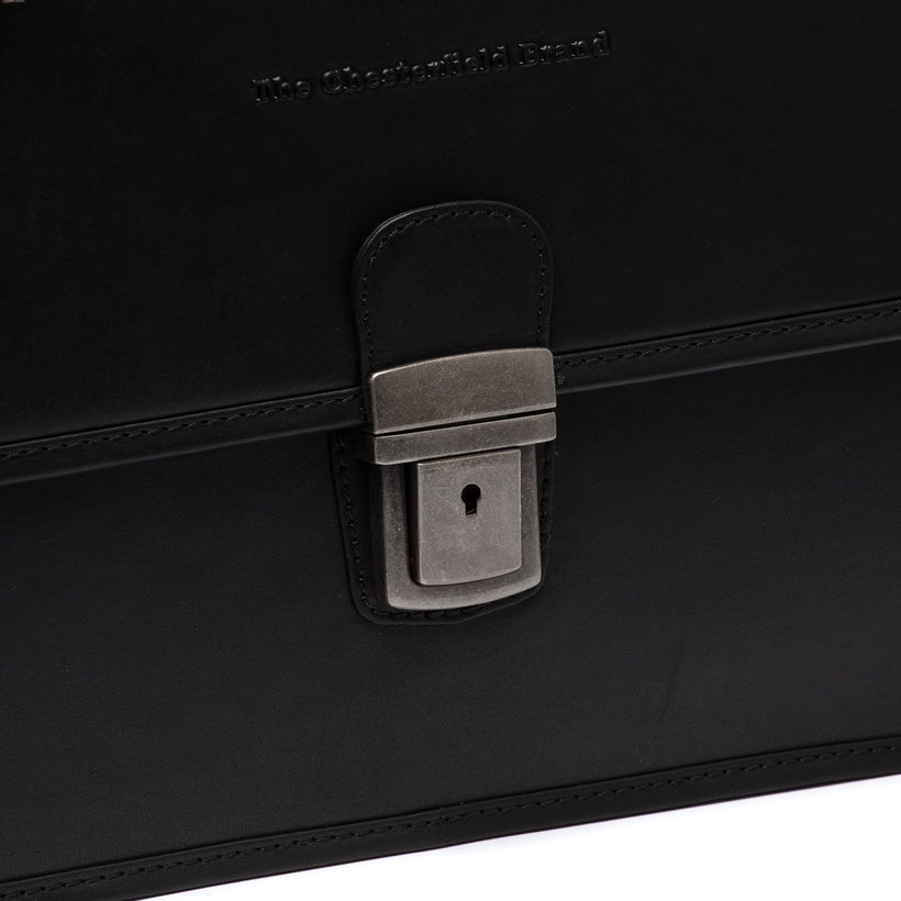Glenwood Full-Grain Leather Briefcase pour Homme