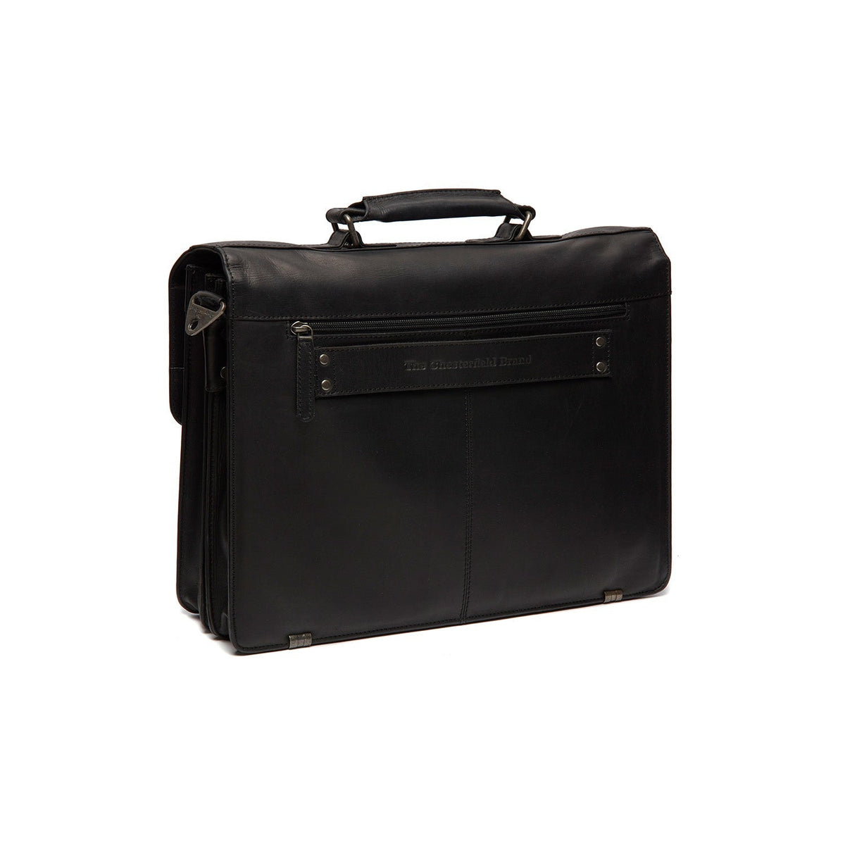 Reinforced Leather Base with Protective Metal Studs Detail