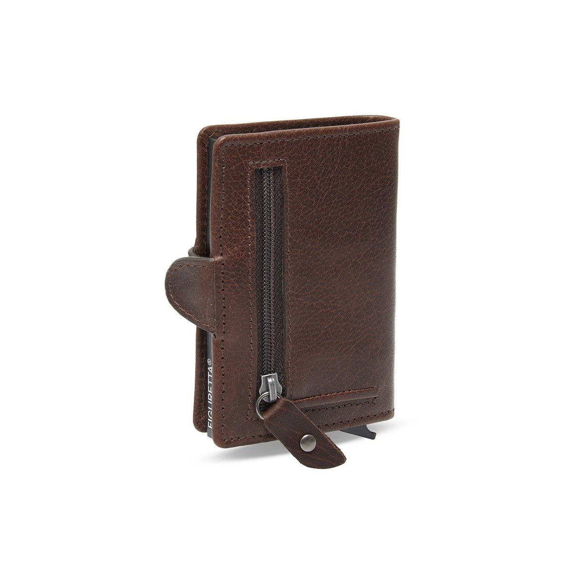 Reinforced Leather Base with Protective Metal Studs Detail