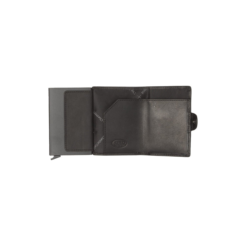 Lagos Full-Grain Leather Card Holder pour Femme